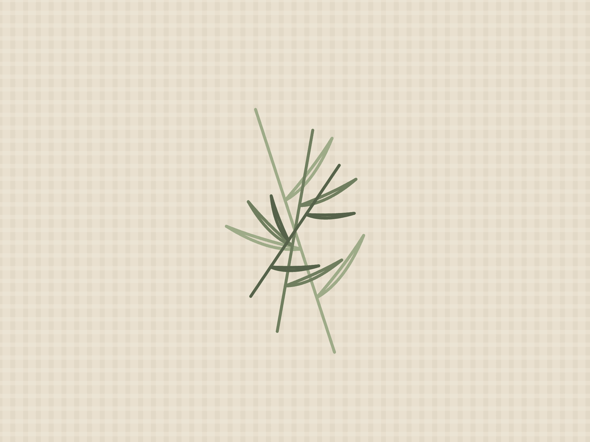 Layered sage leaves resting on a softly woven linen texture.